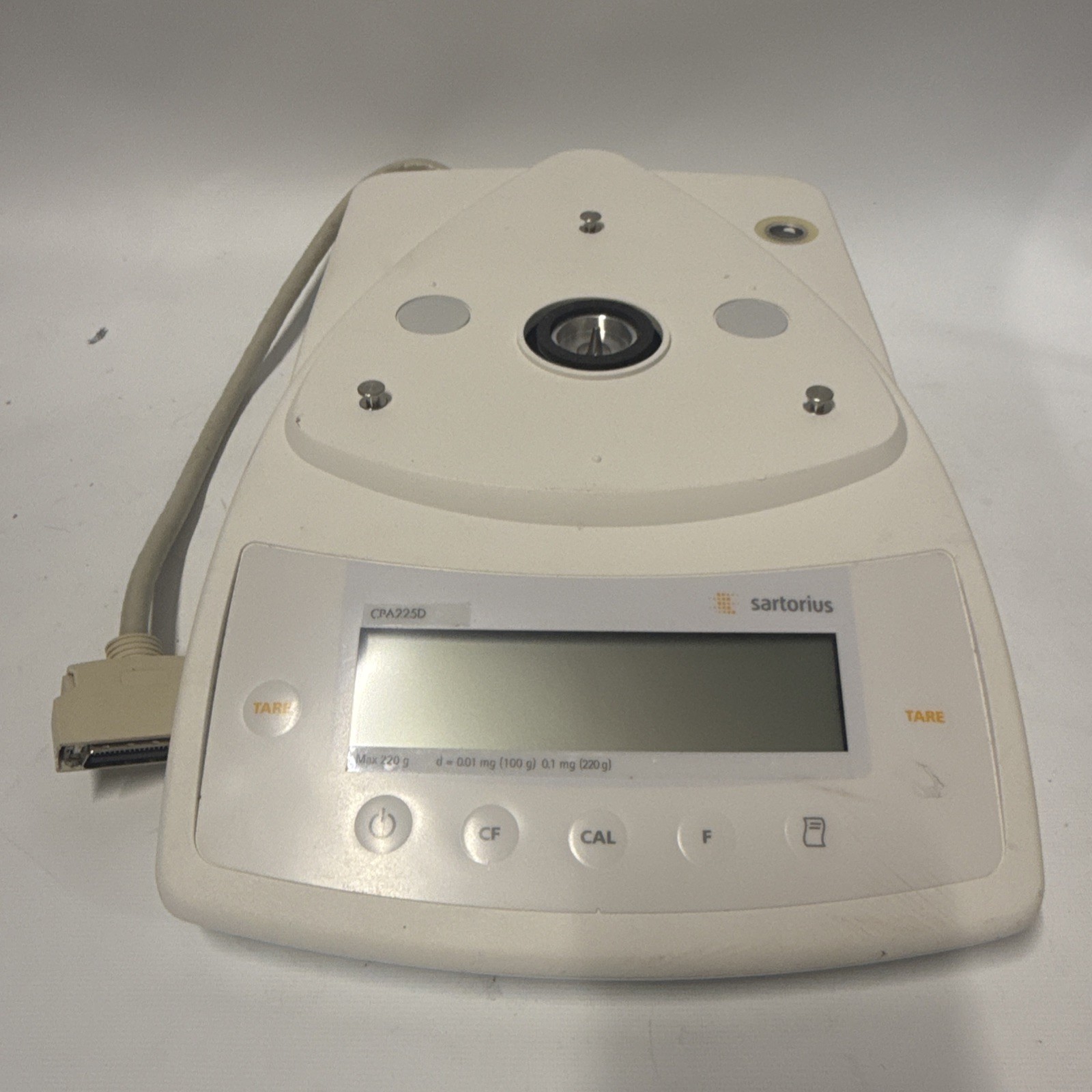 Incomplete Sartorius CPA225D Semi-Micro Analytical Balance For Parts Not Working