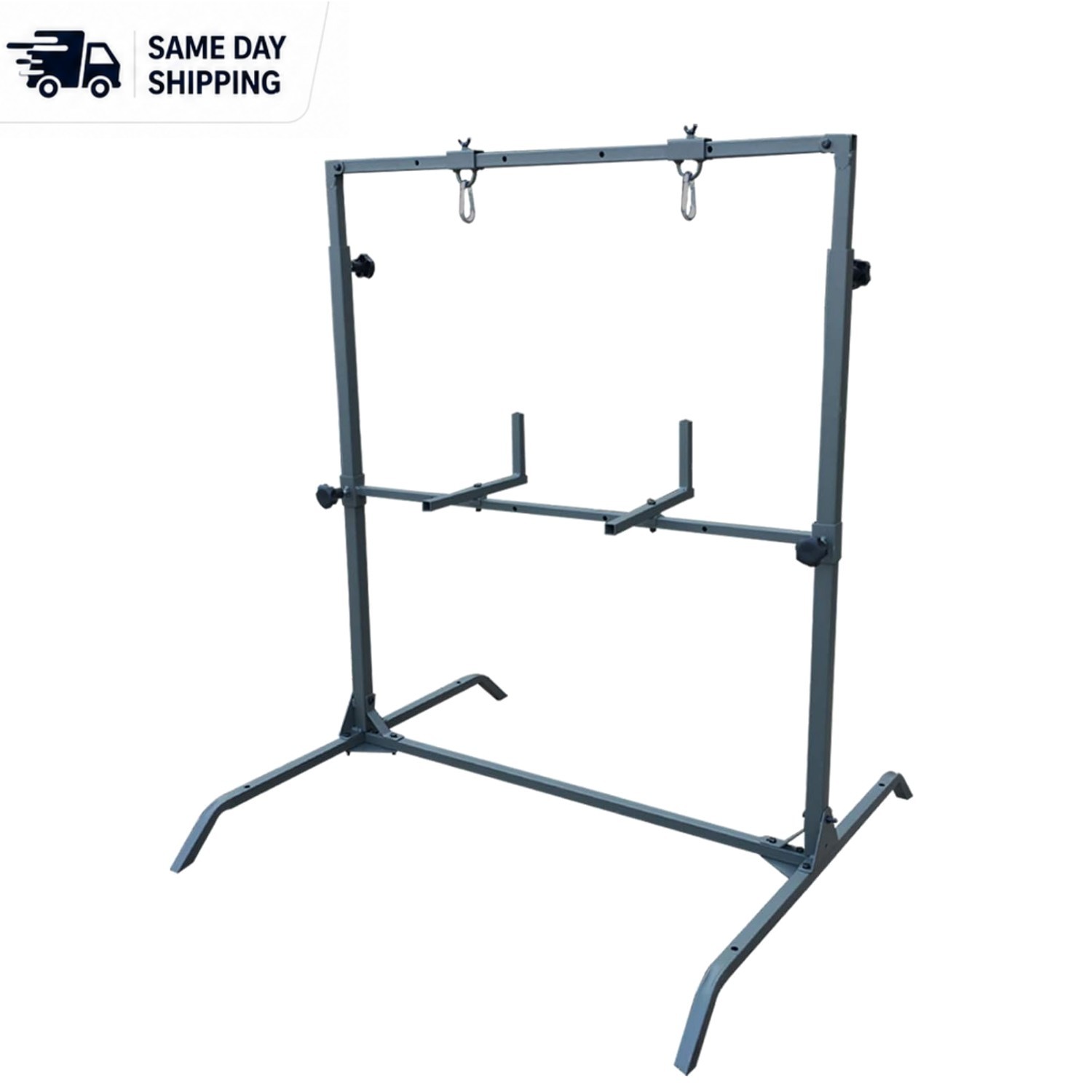Multi-Function Archery Target Stand - Durable Alloy Steel for Indoor/Outdoor Use