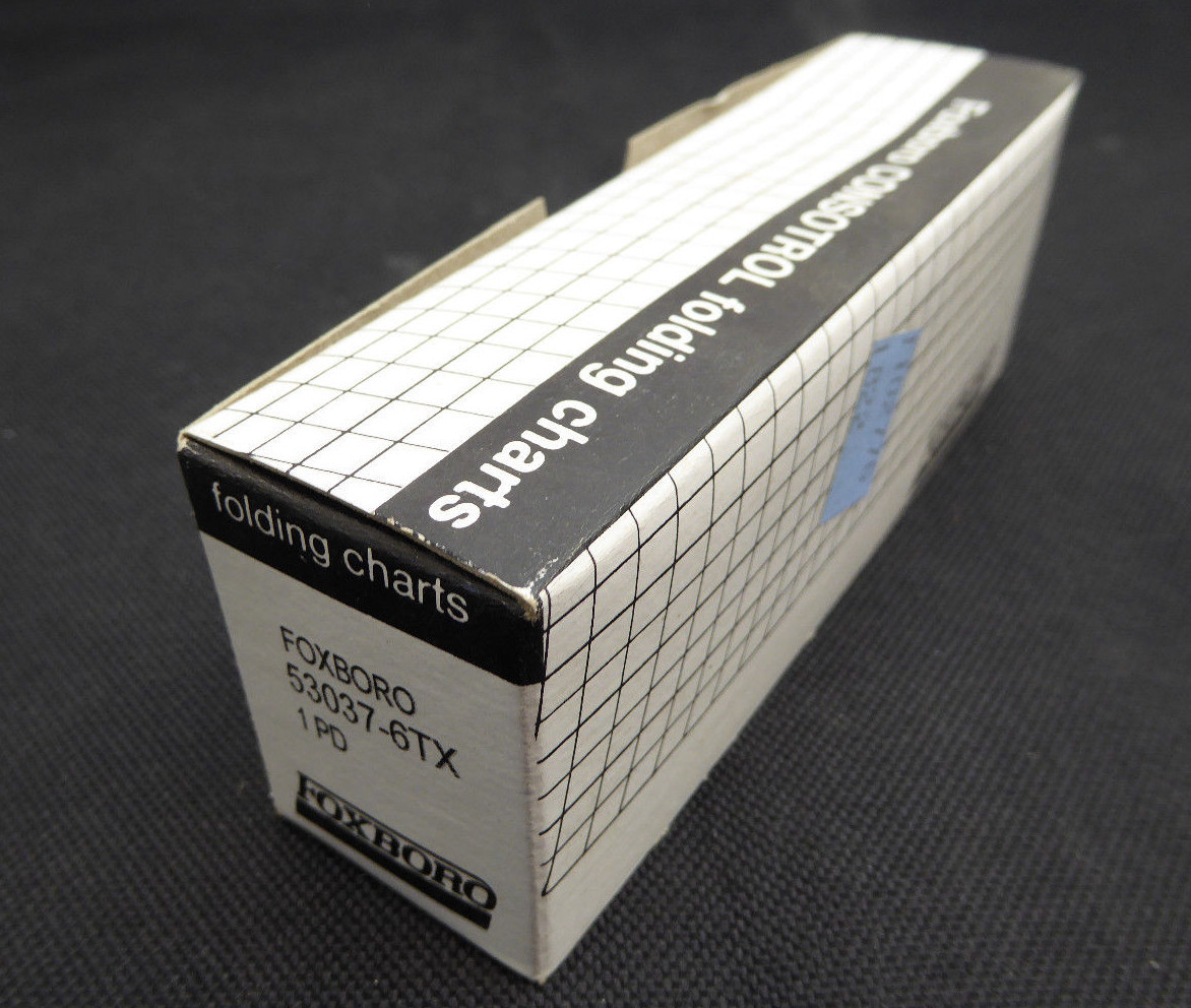 FoxBoro / Graphics Controls  53037-6TX    Folding Charts