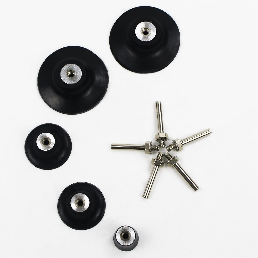 5-Pack Universal Quick Change Disc Pad Holders for Efficient Polishing Tools