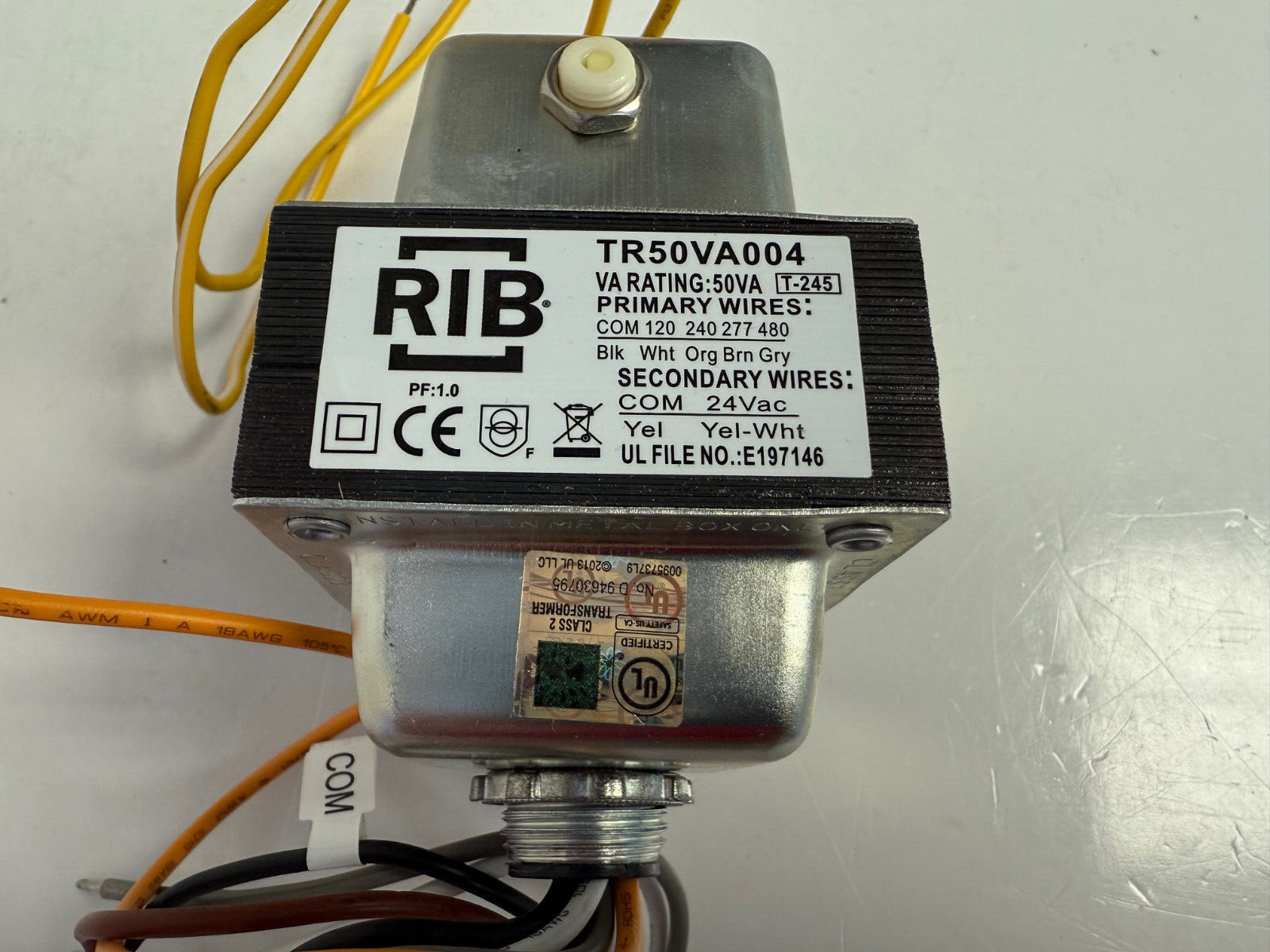 FUNCTIONAL DEVICES RIB TR50VA004 TRANSFORMER NEW OPEN BOX