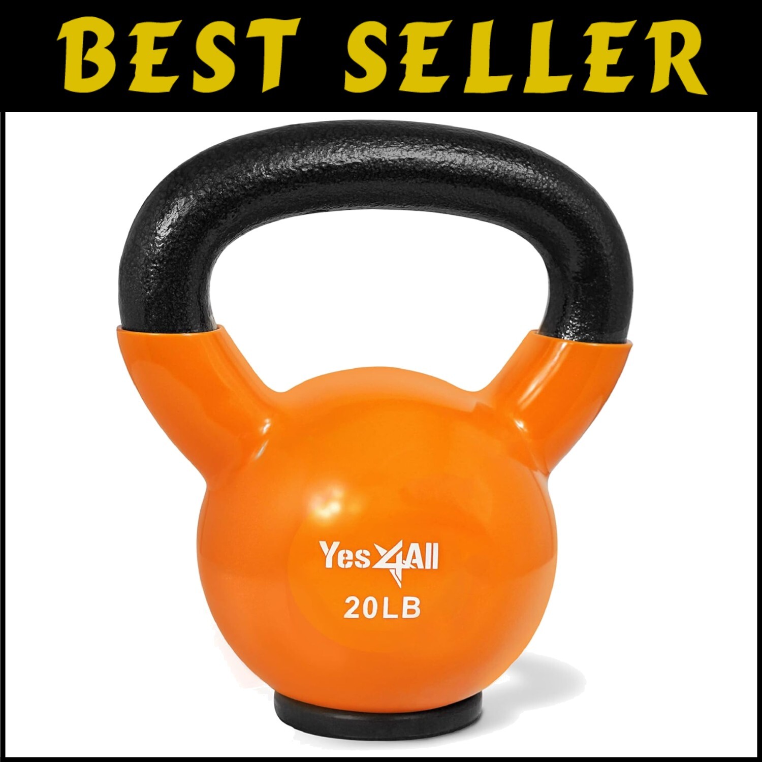 Women’s Fitness Kettlebell Set with Rubber Base Durable Strength Training Gear-