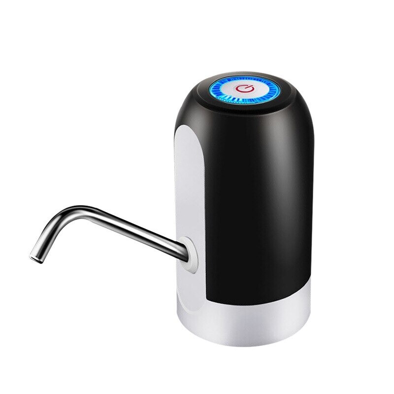 Home Gadgets Water Bottle Pump Mini Barreled Water Electric Pump USB Charge Auto
