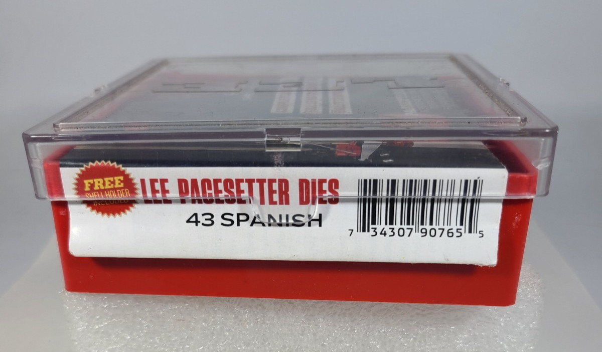 Lee Reloading 43 Spanish Full Length 2 Die Set 90765