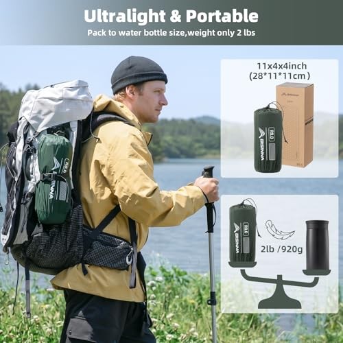 Sleeping Pad for Camping Ultralight Insulated Inflatable Camping Sleeping Mat