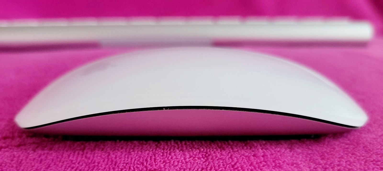 Apple A1314 Bluetooth Wireless Keyboard w/ A1296 Magic Mouse **Tested, Working!