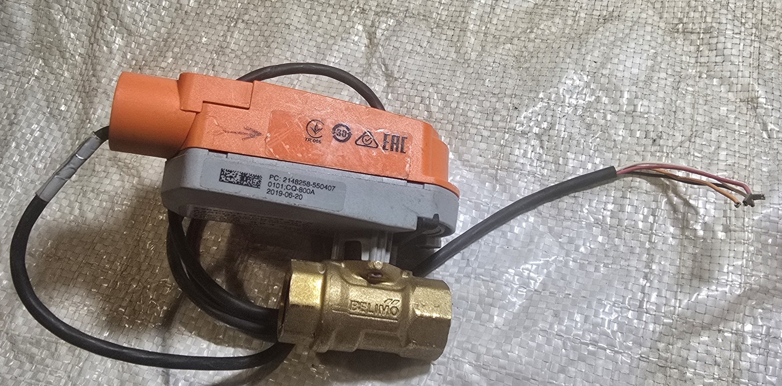 Belimo Z2050Q-F+CQB24-SR-R 2-Way 1/2" ZoneTight Valve Assembly - FREE SHIPPING!!