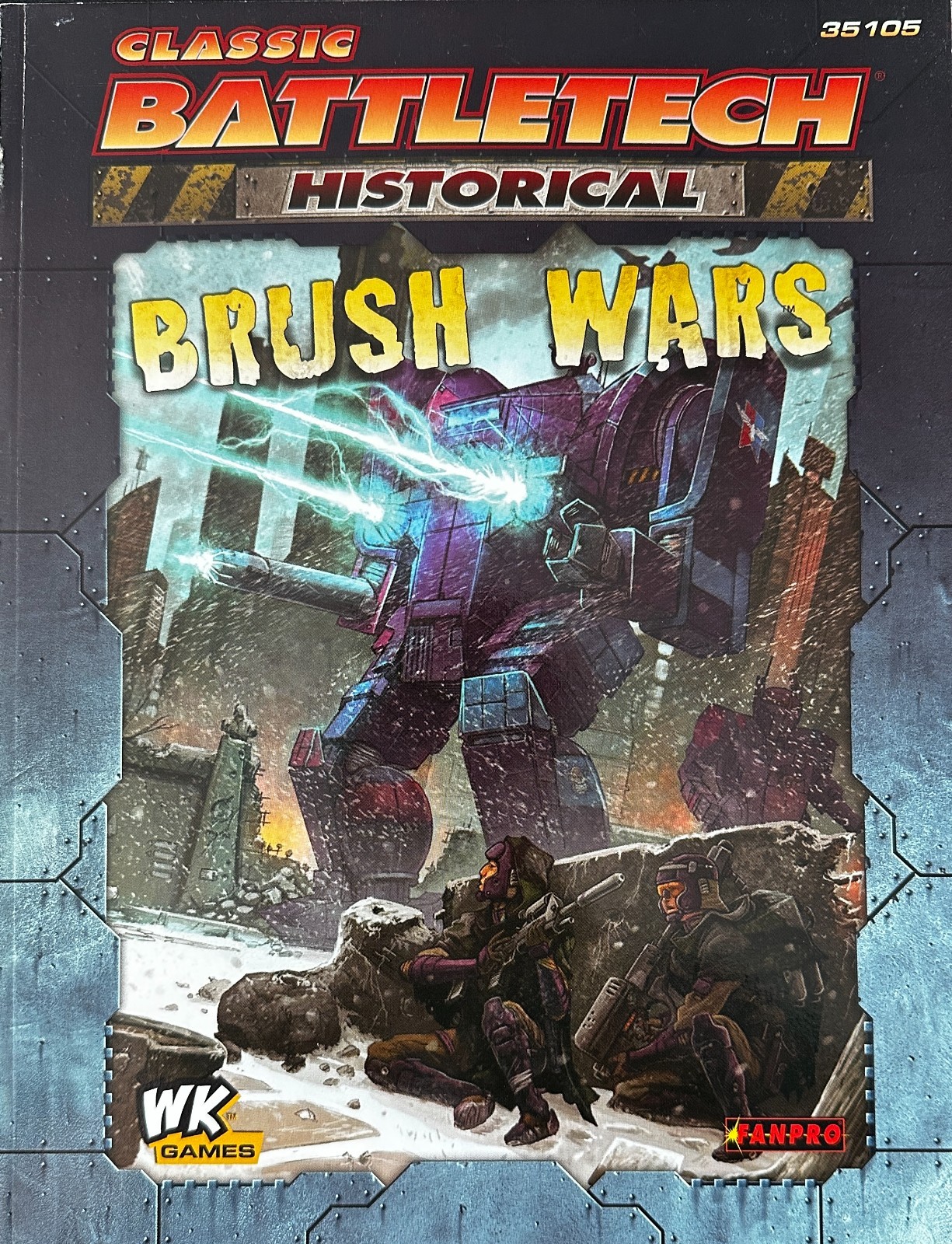 BattleTech 35105: Historical Brush Wars Sourcebook OOP FanPro 2006