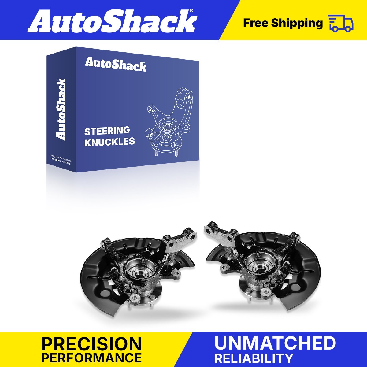 Front Loaded Steering Knuckles for Toyota, Camry 2012-2017, FWD L4 2.5L V6 3.5L