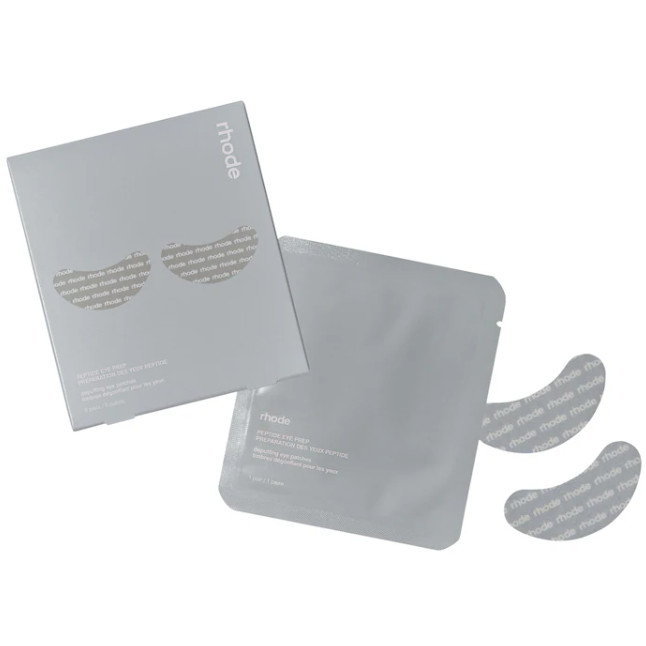 NIB 100% Authentic rhode Peptide Eye Prep Depuffing Eye Patches,6 pairs/pack