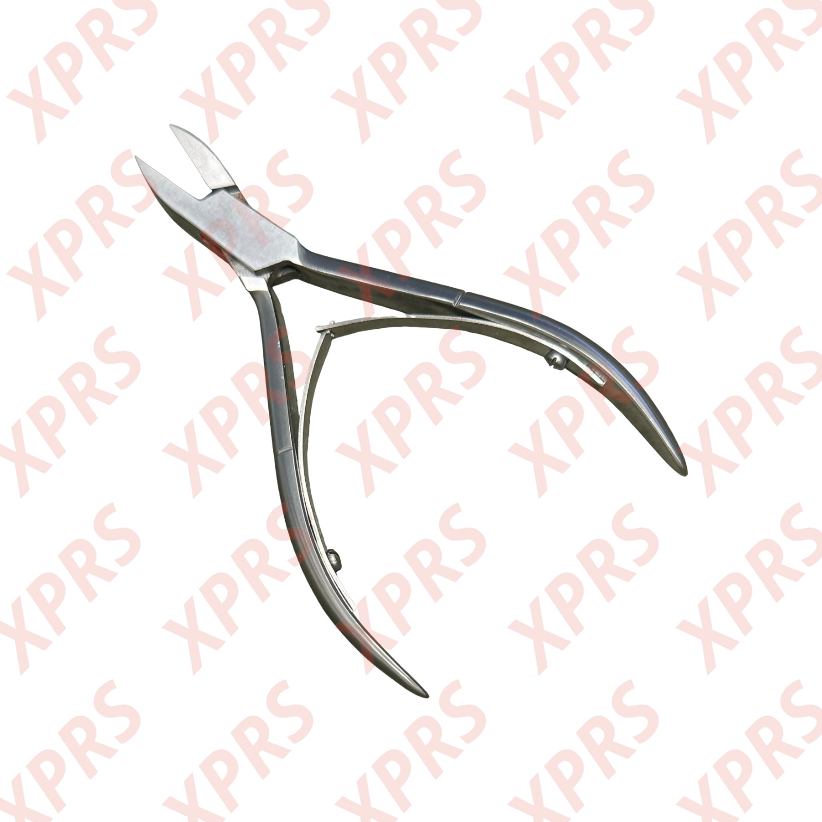 2x Nail Splitter, 5", Straight Delicate Extra Narrow Jaws, Double Spring Handle