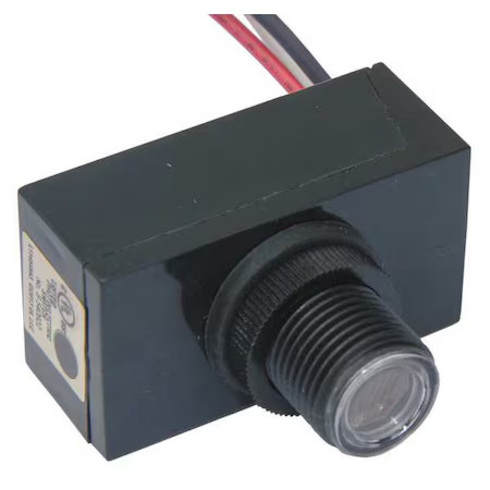 Dayton 26Wa83 Incandescent Photocontrol,  2, 000 W,  Black