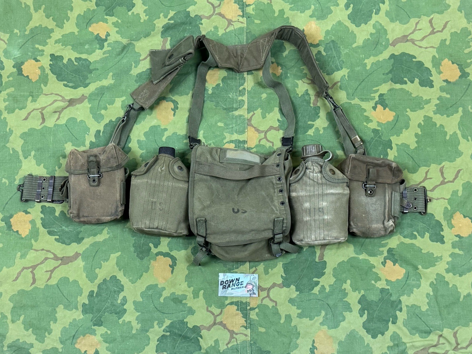 Early Vietnam War U.S. Field Gear Set