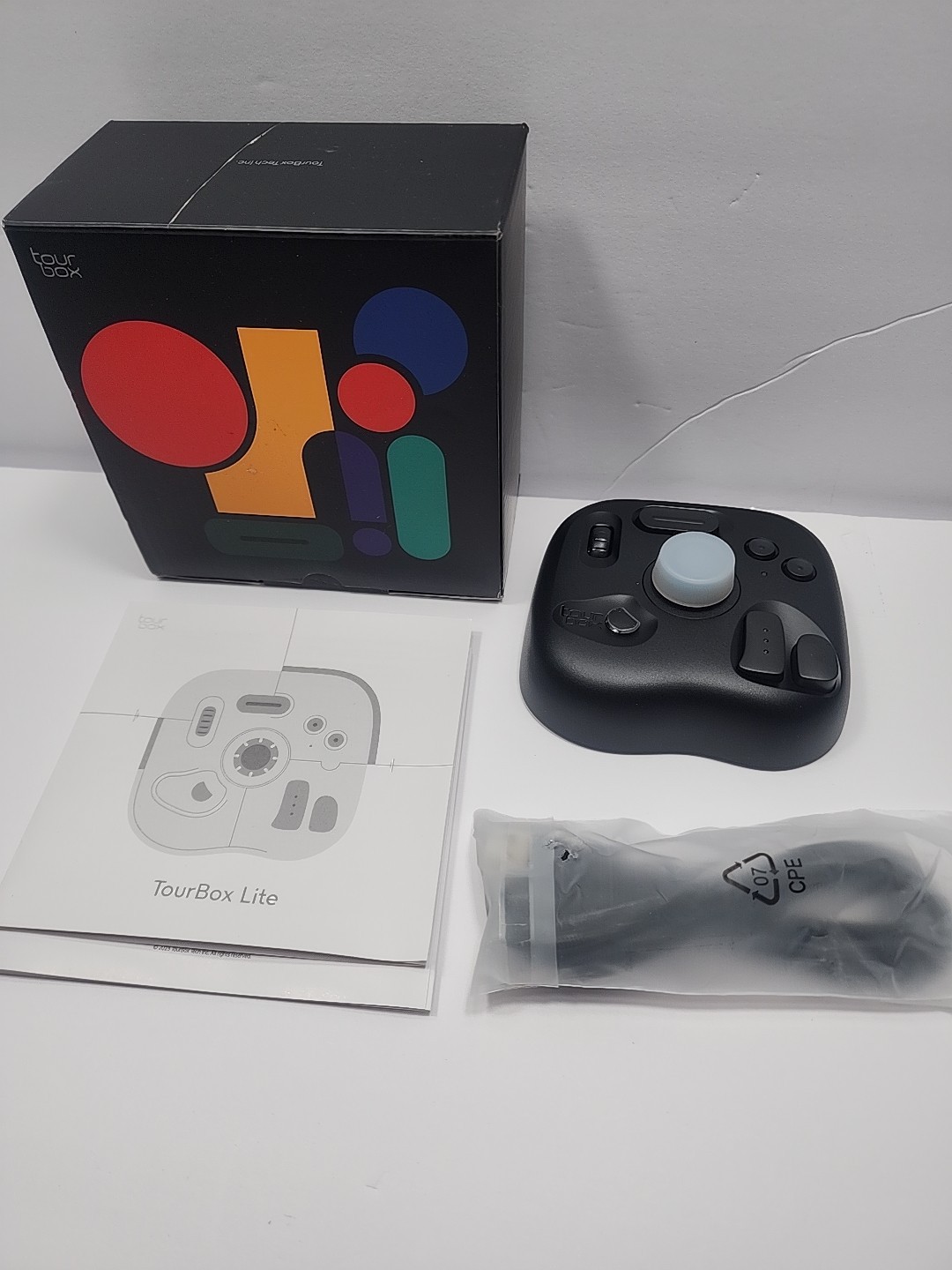 TourBox Lite, Video Editing Controller, Drawing Tablet Programmable Keypad