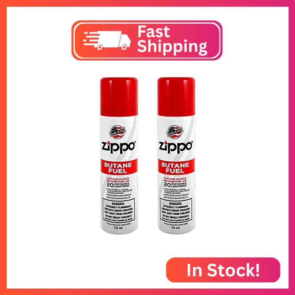Zippo Butane Fuel Refill – Premium High-Purity for Lighters, Torches & Inserts –
