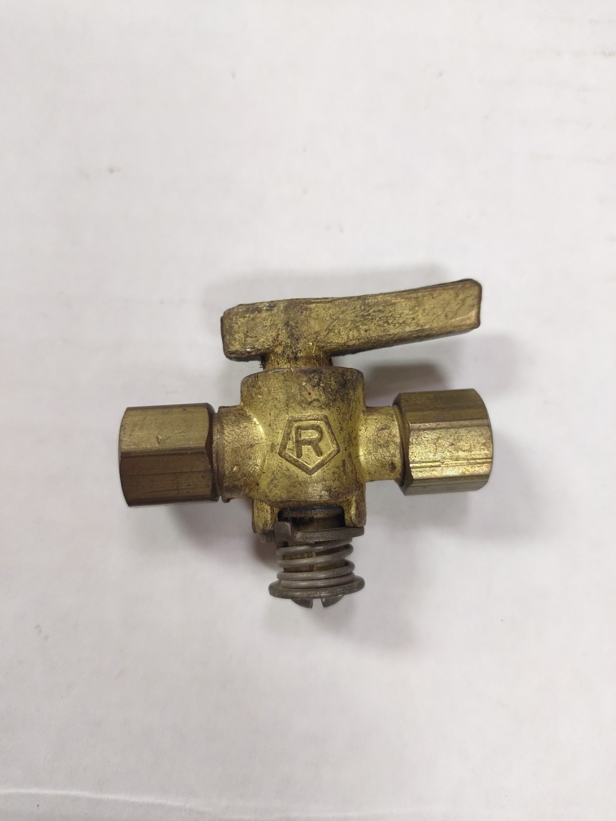 Vintage Pressure Valve 1/4" Brass