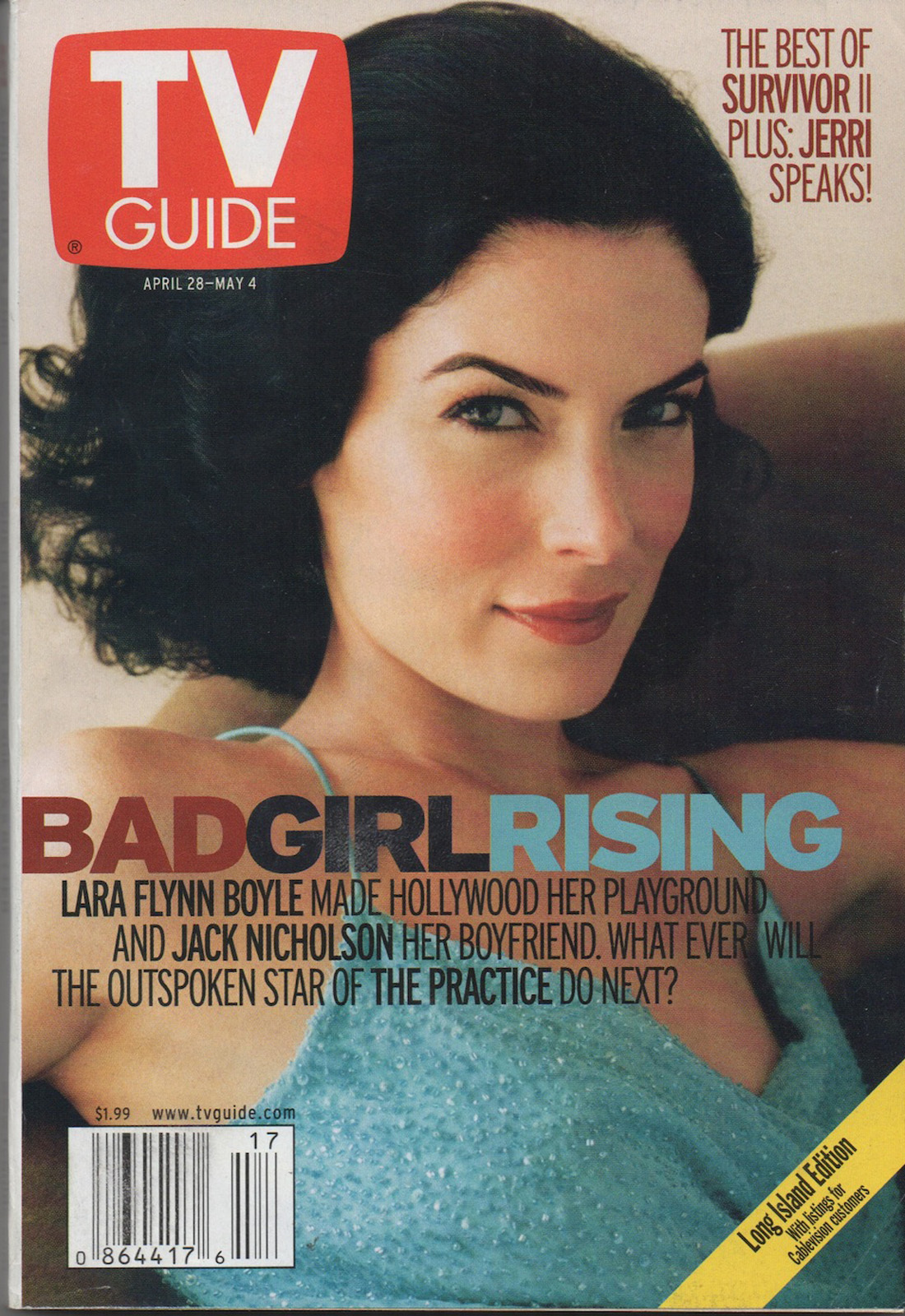 2001 TV Guide Bad Girl Rising April 28 - May 4