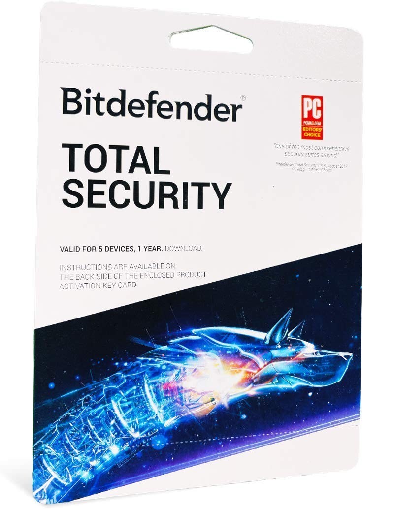 Complete Antivirus & Internet Security Suite - 5 Devices, 1 Year, PC/Mac, Activa