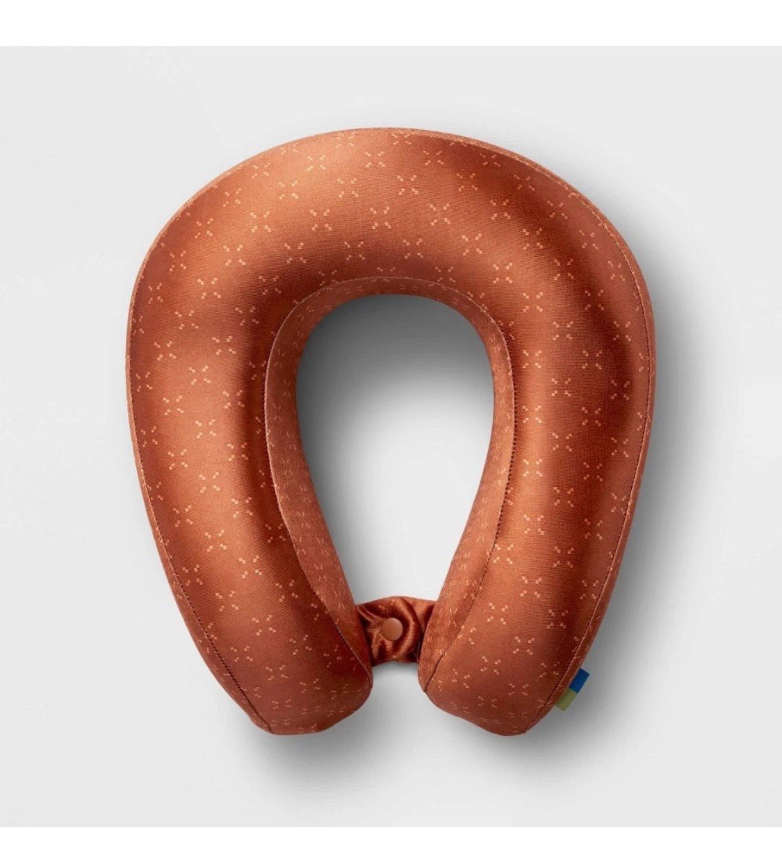 Memory Foam Travel Neck Pillow Amber Brown - Open Story™