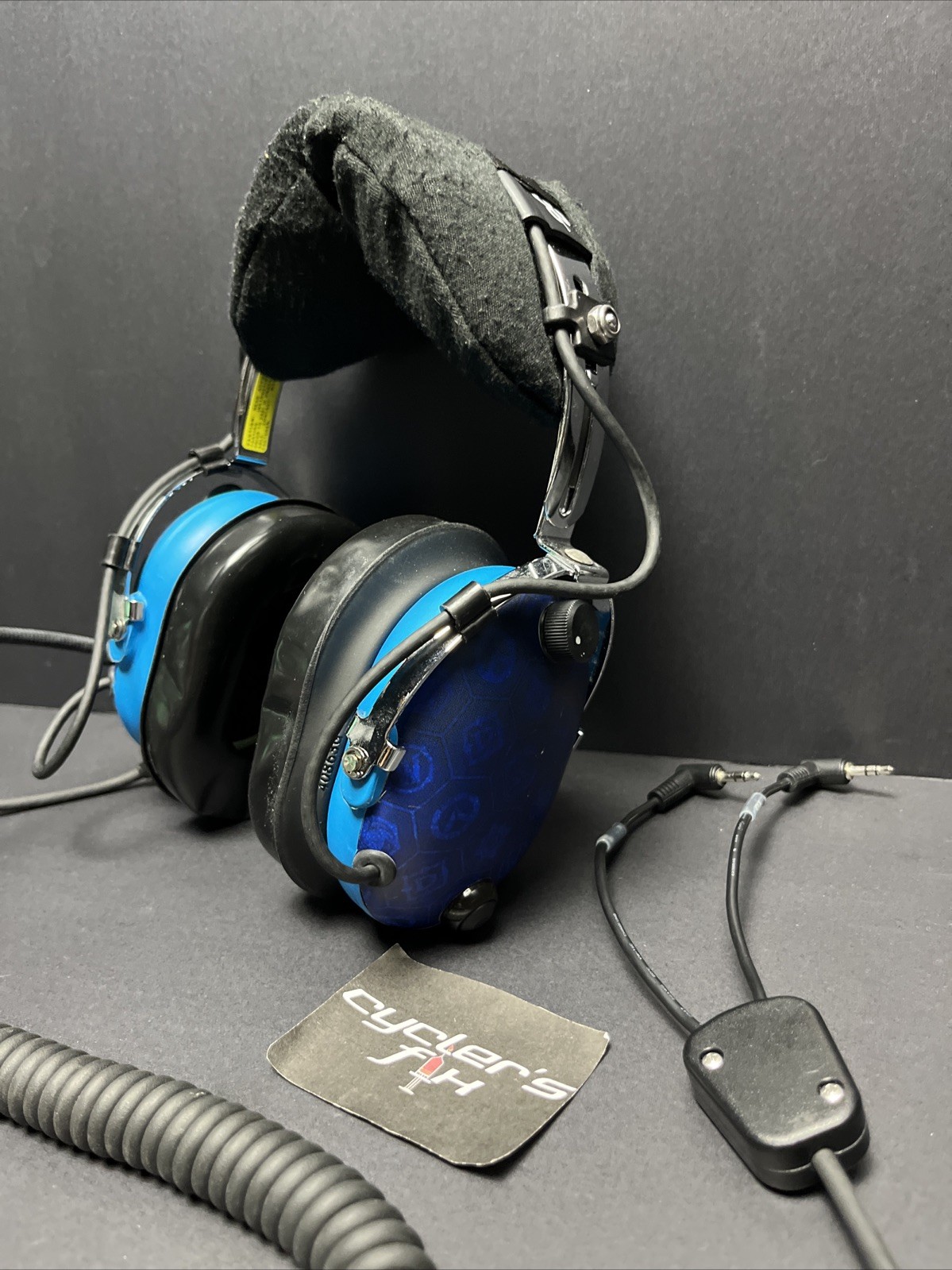 David Clark H-PC 40642G-01 Headset For Computers Tablets 3.5mm Jack Noise Cancel