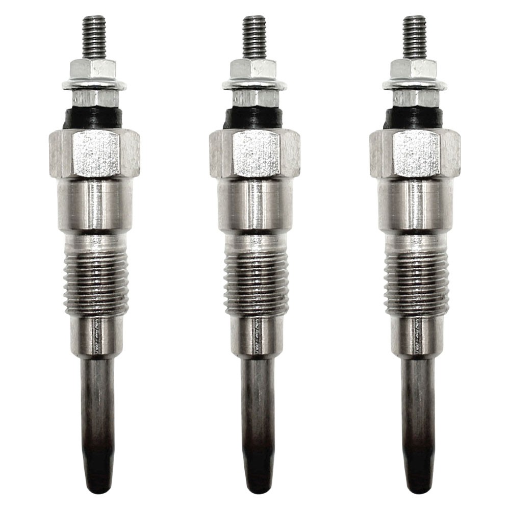 (3) Engine Glow Plugs Fits Kubota 15261-65510 15521-65512 B6100 B7100 L2350 KH28