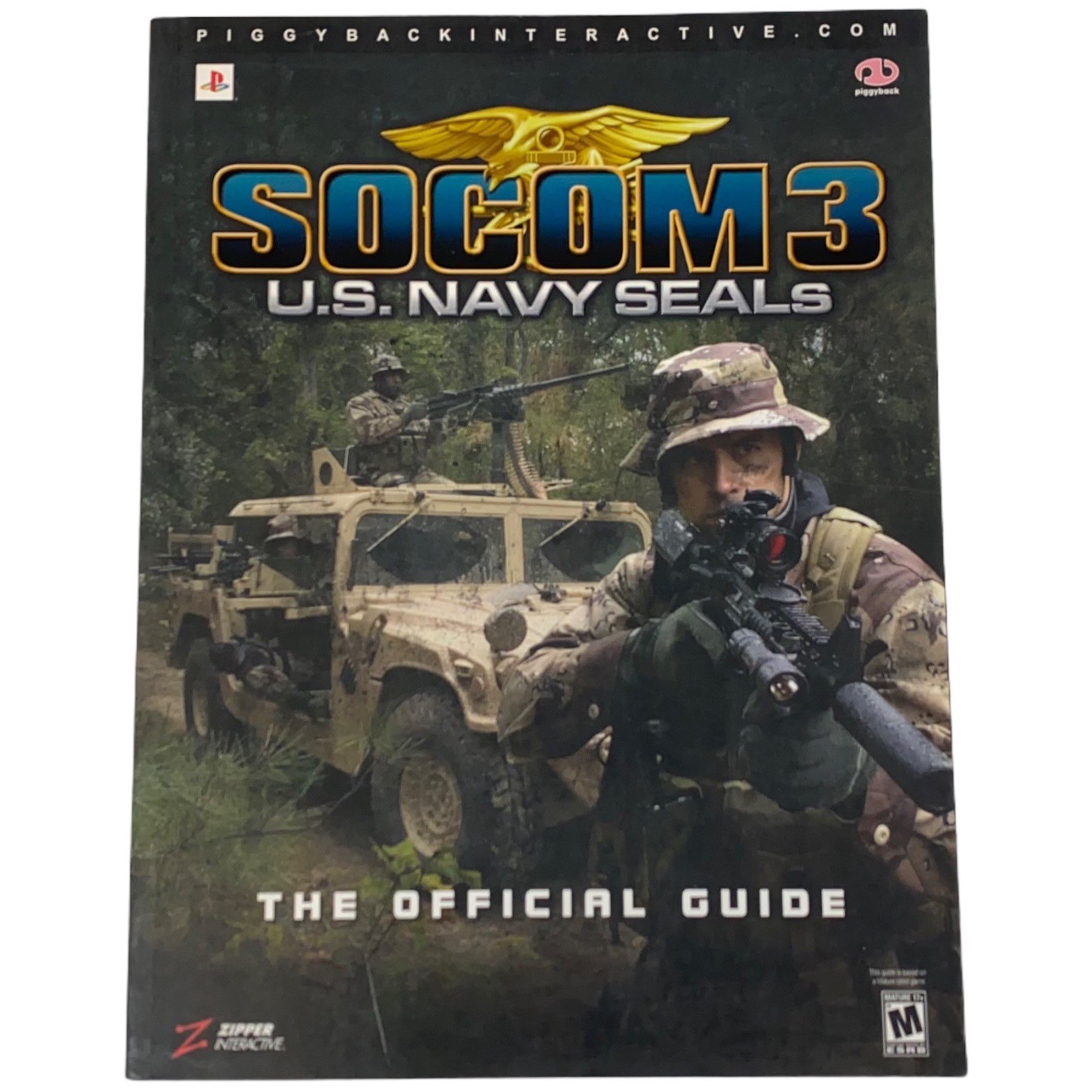 SOCOM 3 US Navy Seals Official Strategy Guide - PlayStation - Excellent