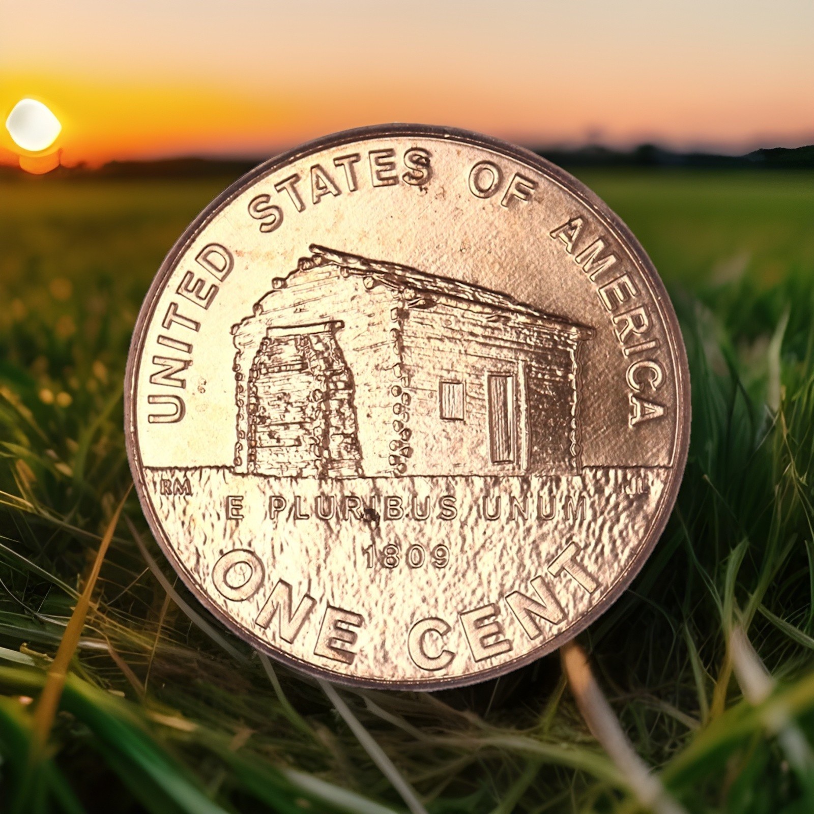 2009-D Lincoln Log Cabin Early Childhood Cent #1 BU Penny US Coin FAST SHIPPING