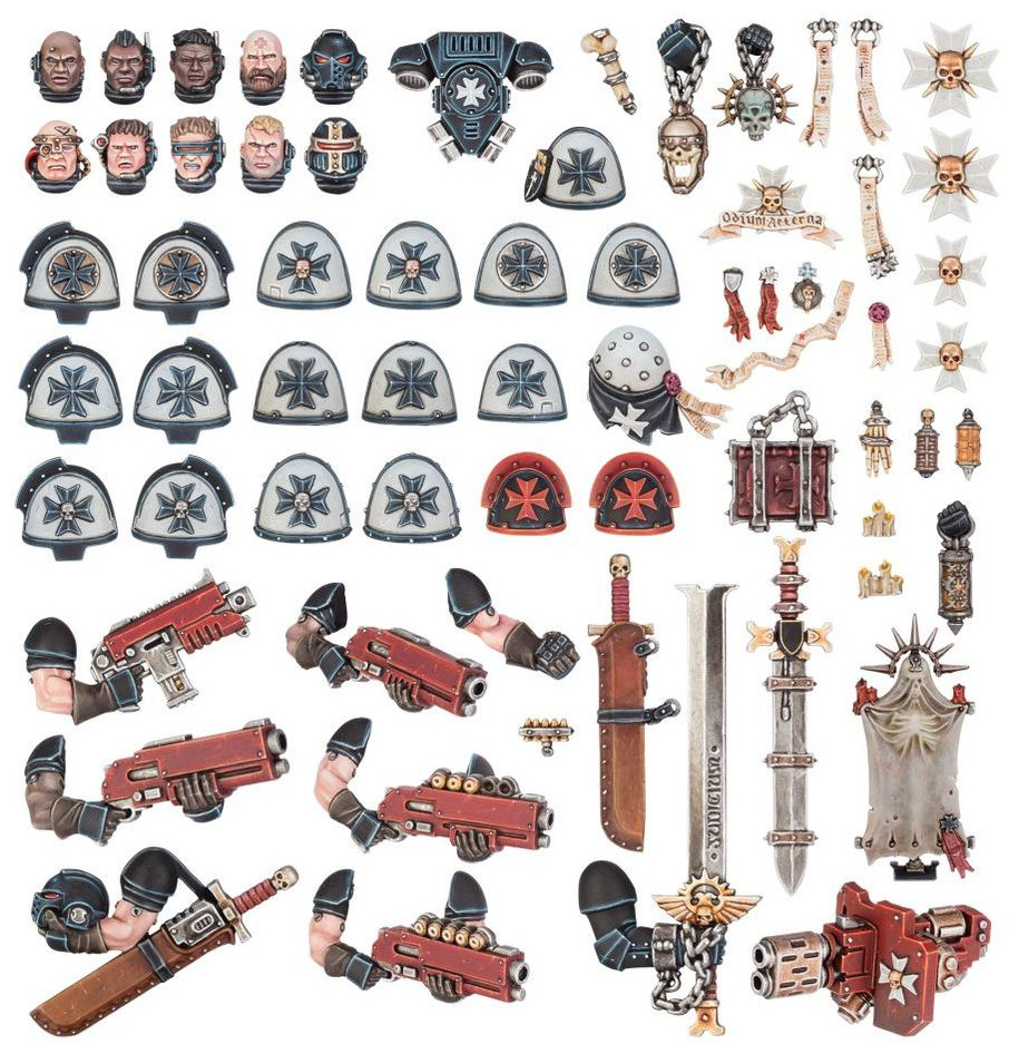 [BITS] Black Templars Upgrades - Upgrade Sprue - Bits / Parts - Warhammer 40K