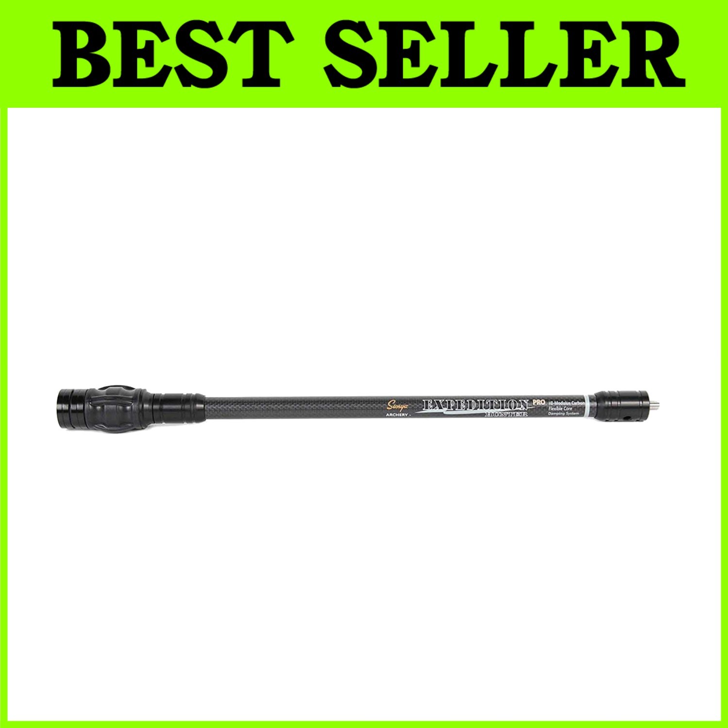 Lightweight Carbon Fiber Bow Stabilizer, 15" with Weights$