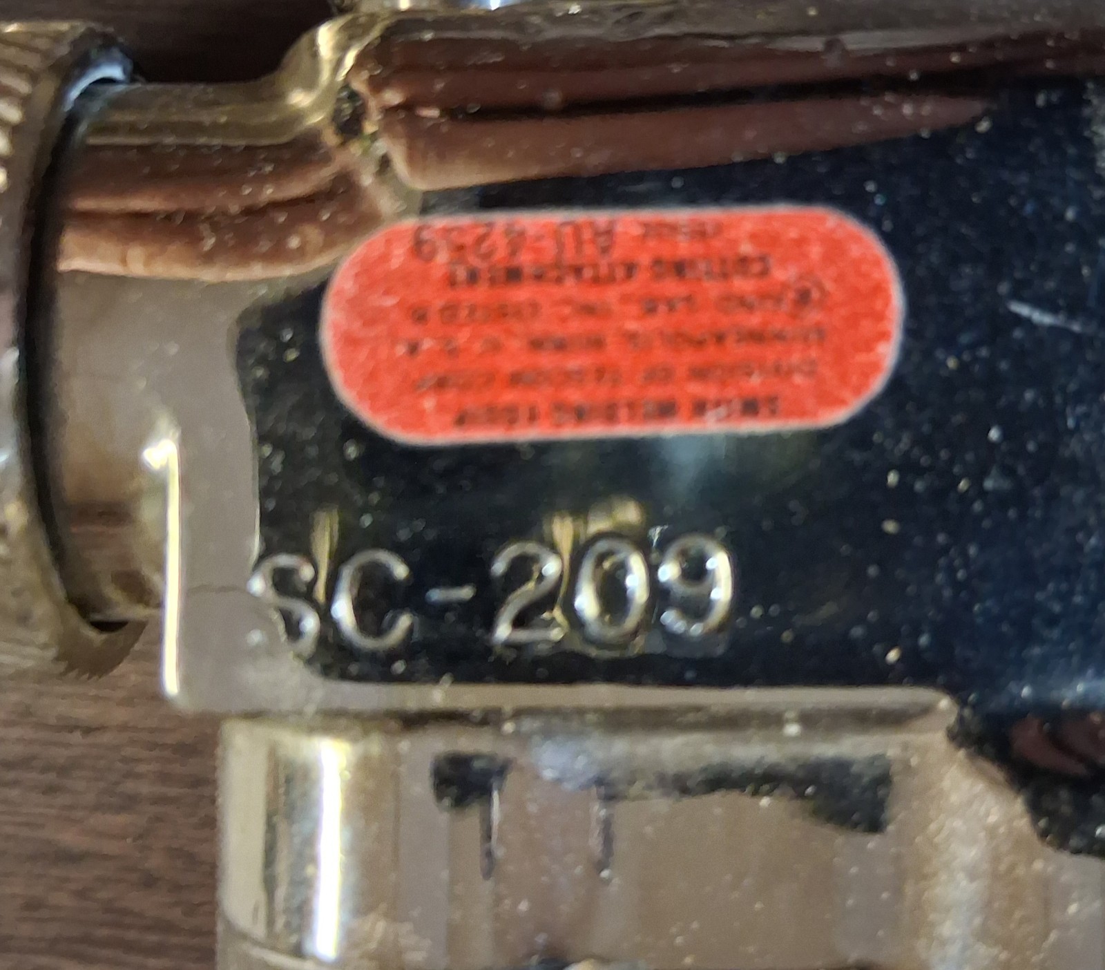 Smiths SC-209 Torch And SW1A Handle NOS Made In USA Oxygen acetylene