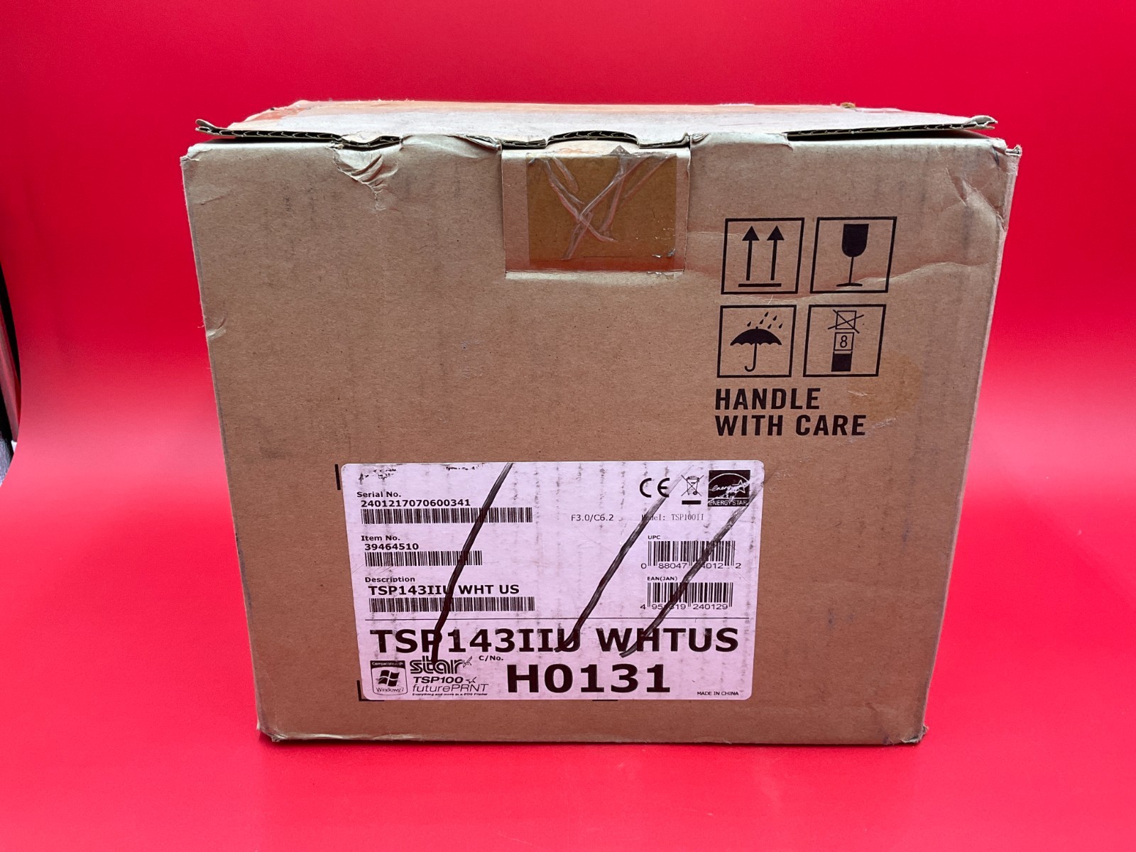 Star Micronics Eco Thermal Printer TSP14IIU 39464510 ✨❤️✨✨❤️✨ OPEN BOX!