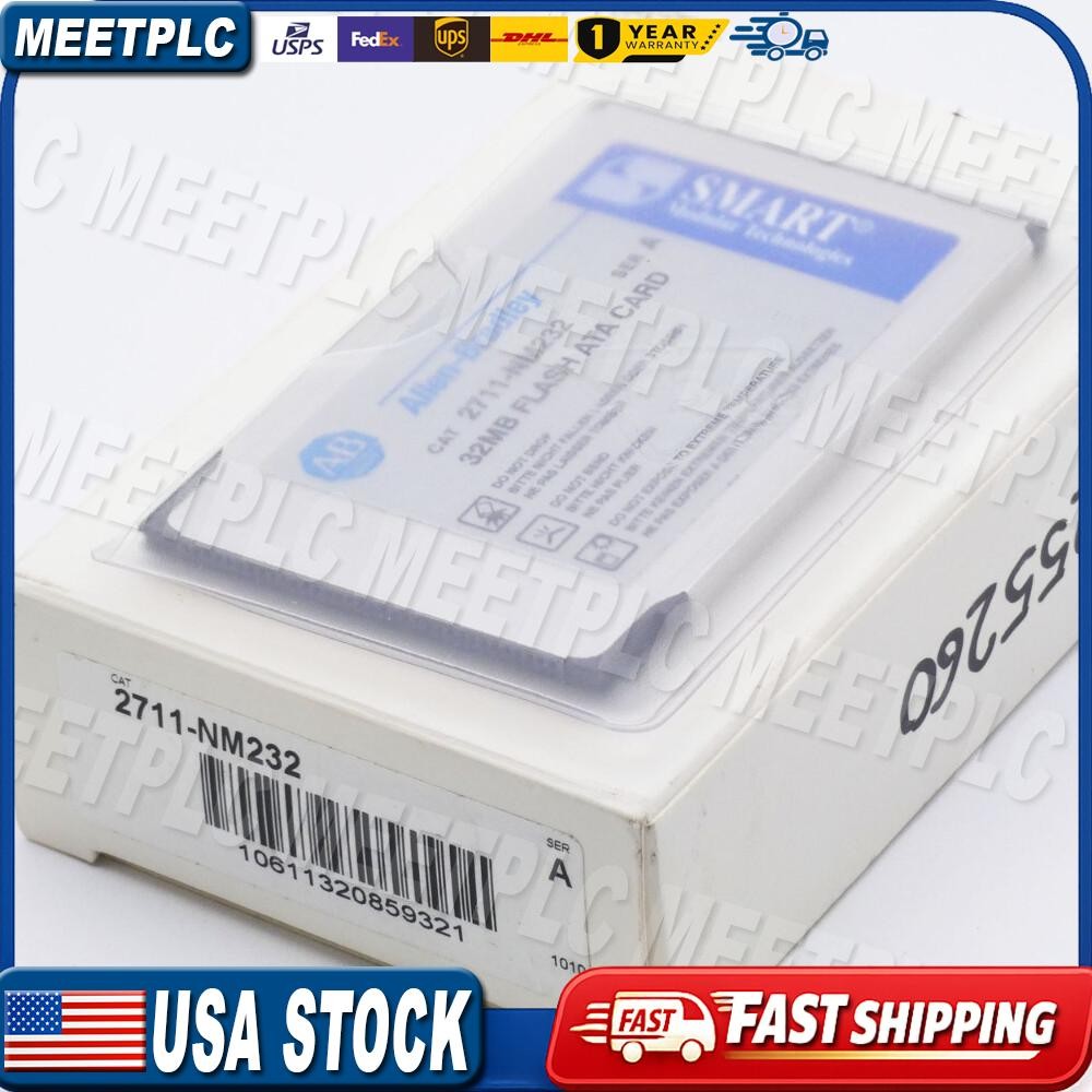 Allen-Bradley 2711-NM232 2711NM232 Ser. 32MB Flash ATA Card US Free Tax