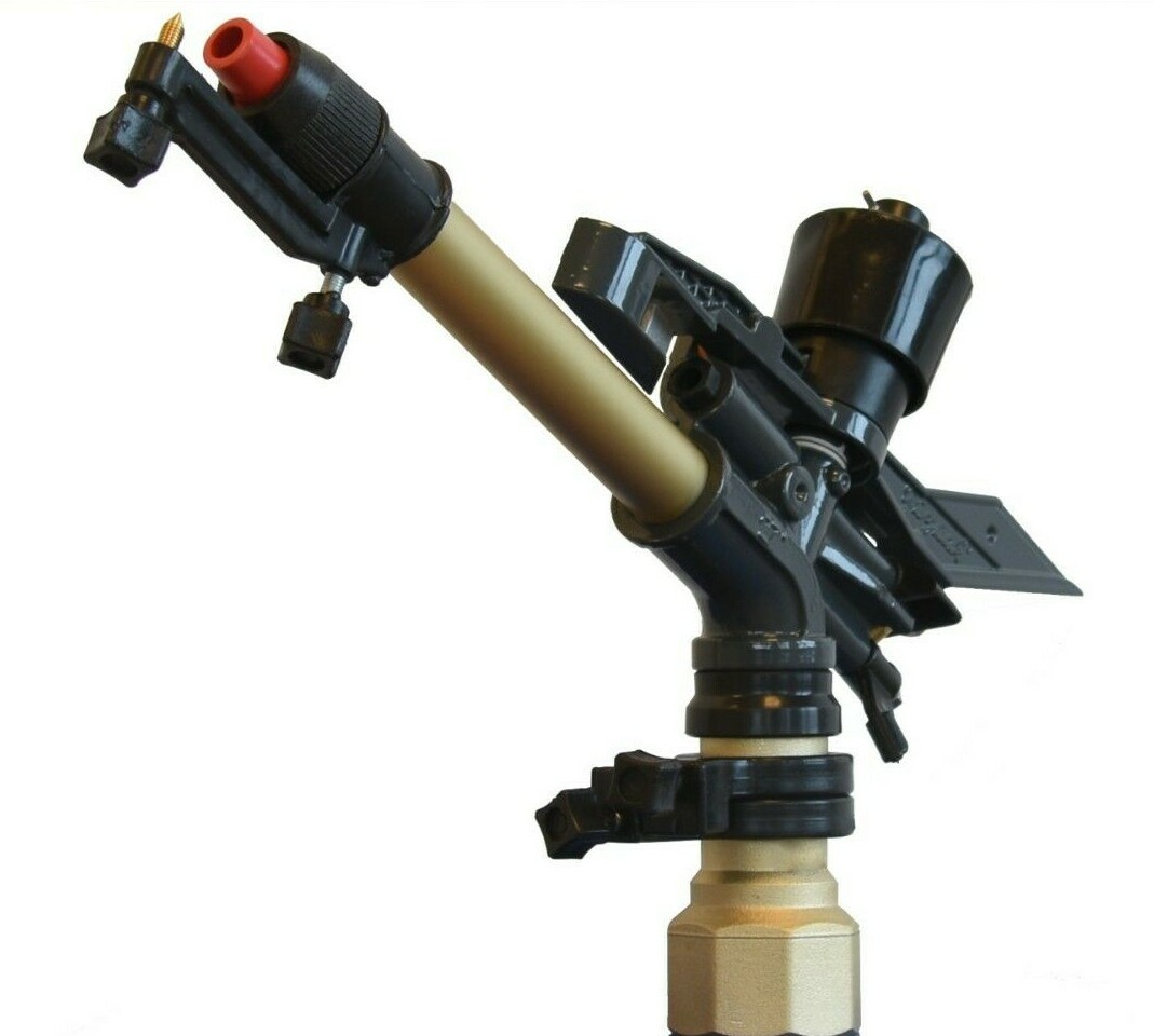 NEW YUZUAK 11/2" B30 JET SPRINKLER OLD SCHOOL DOUBLE NOZZLE DESIGN LONG RANGE