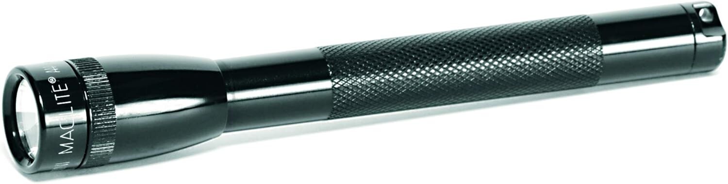 MAGLITE M3A012 MINI MAG FLASHLIGHT BLACK AAA PRESENTATION BOX