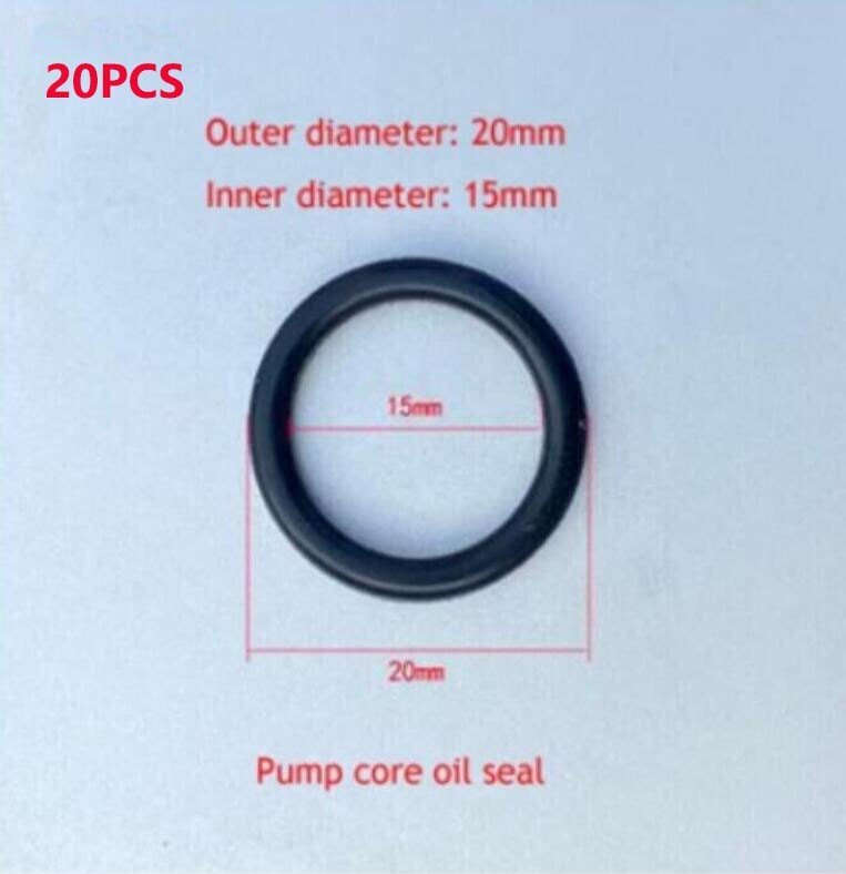 20PCS Horizontal 3 Ton Jack 15 Pump core Oil Seal Sealing Ring