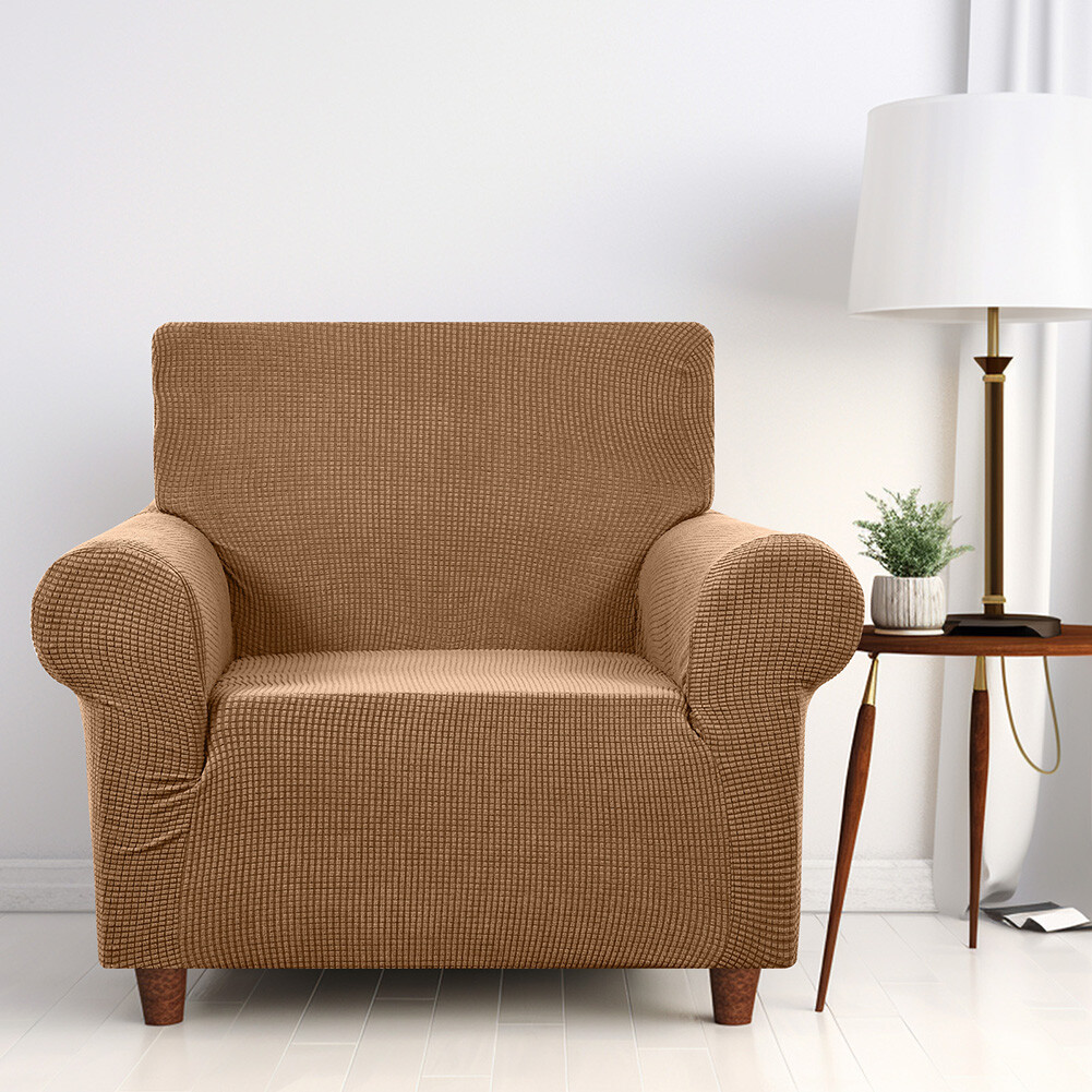 1/2/3/4 Seater Elastic High STRETCH SOFA COVERS Sofa Slipcover Protector Settee