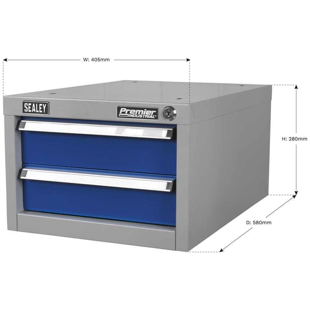 Sealey 2 Drawer Unit for API Workbenches