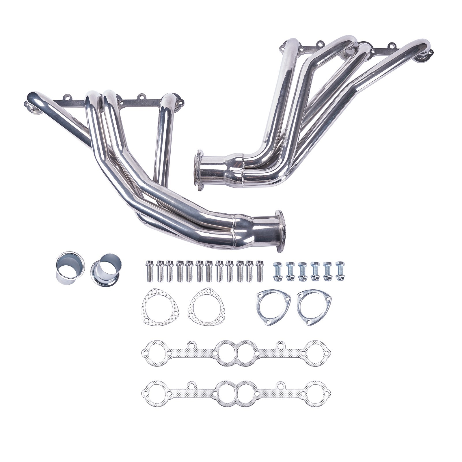 For Chevy SBC GMC Truck  265 327 350 1966-1987 Ceramic Coated Headers