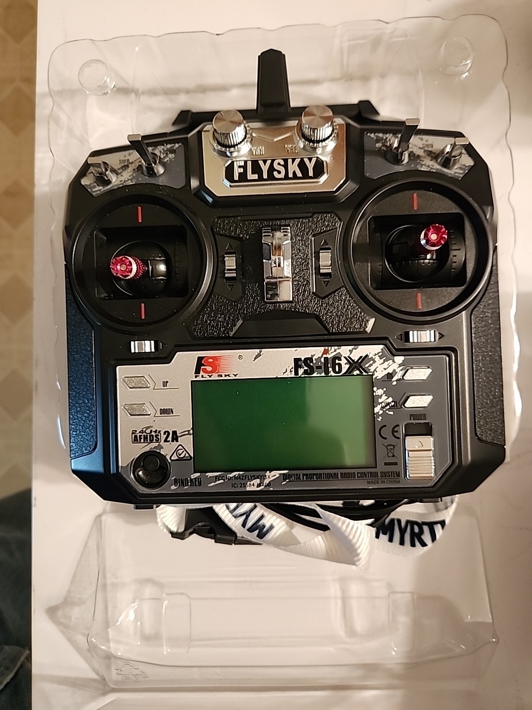 FLYSKY FS i6X RC Transmitter 6 Channels with FS iA10B Receiver Black