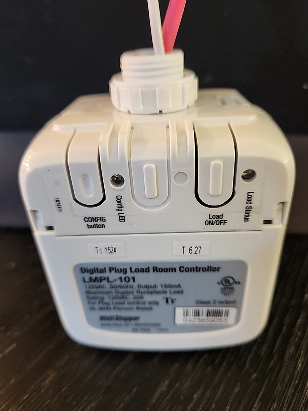 NEW WattStopper  Legrand LMPL-101 Digital Plug Load Controller 20A, 120V, 60Hz