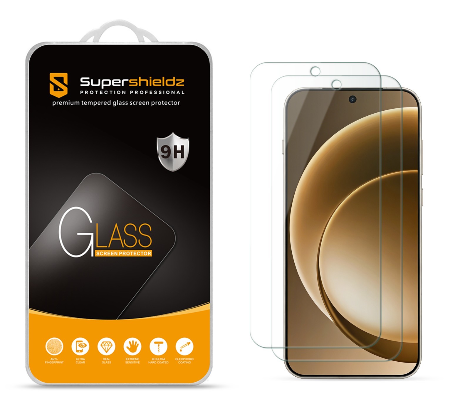 [2-Pack] Supershieldz Tempered Glass Screen Protector for OnePlus 15