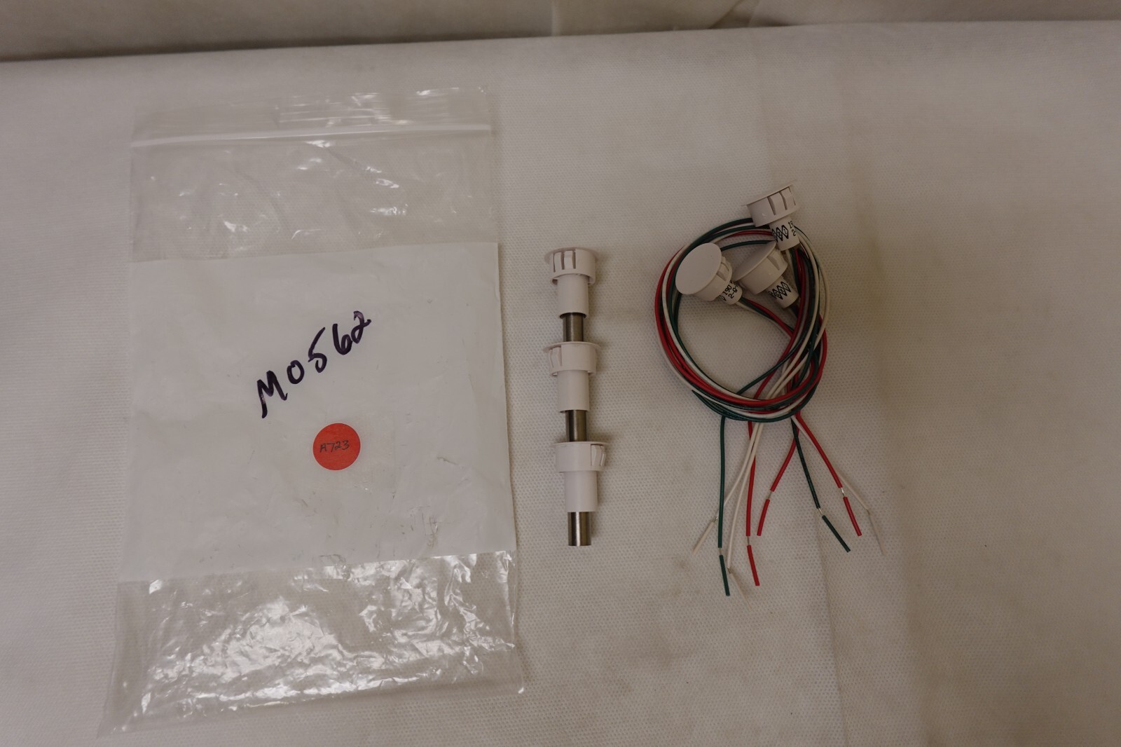 GRI - Lot of 3 Pairs 190-WG 2-Q-22 Steel Door Recessed Switch Magnetic Contact