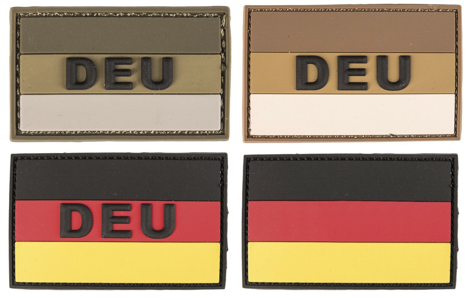 Hook and Loop patch 3D patch PVC rubber patch sovereign badge Germany large