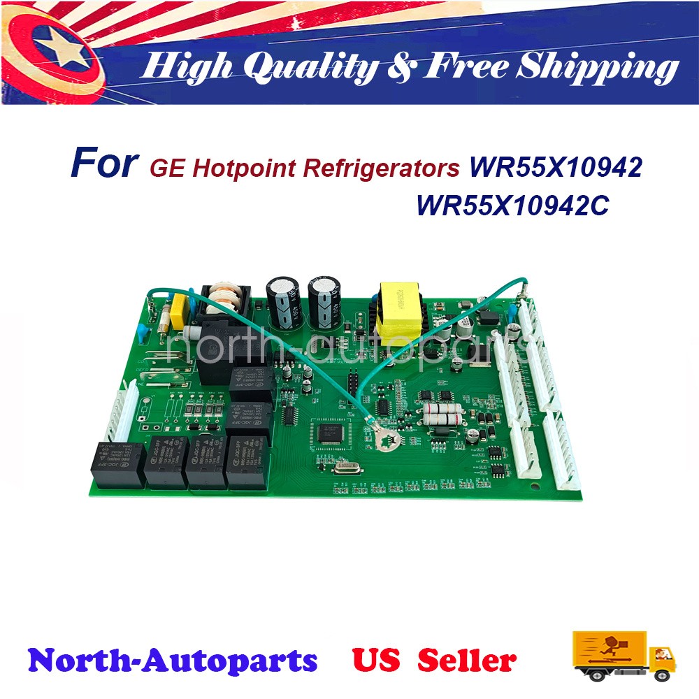 New Main Board For GE Refrigerators WR55X10942 WR55X10942P WR55X10942C