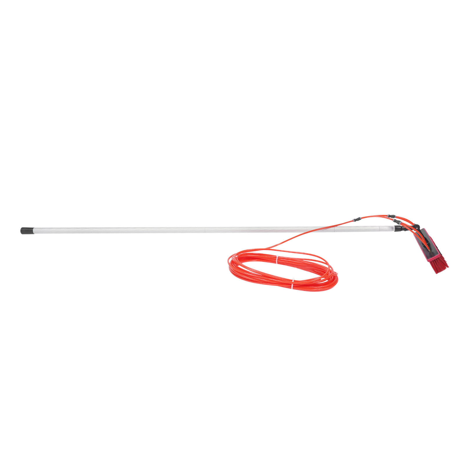 26FT Water Fed Pole Cleaning Brush Tool For Window+ Solar Panel Clean Washing