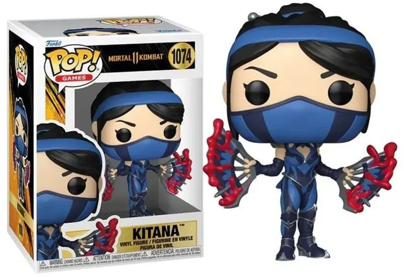 Funko Pop! Games: Mortal Kombat 11 Fatality - Kitana - Vinyl Figure #1074 #80304