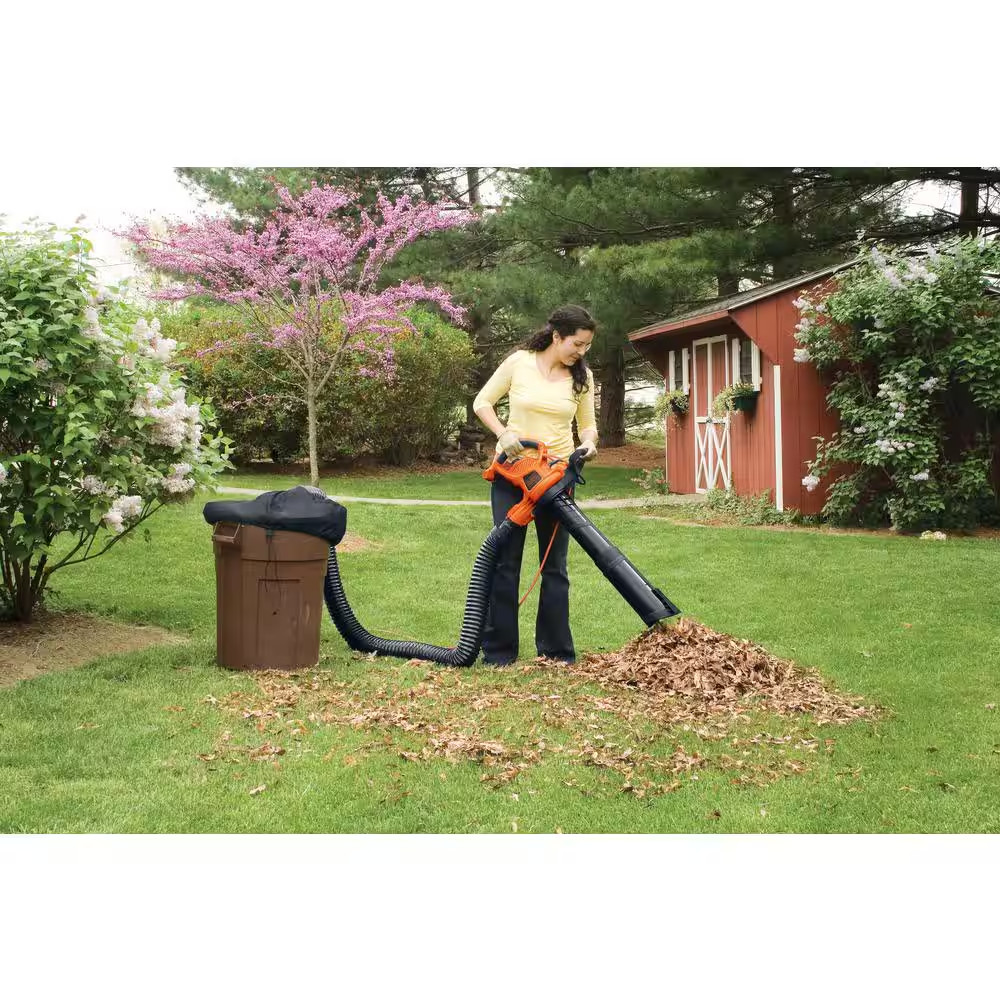 Leaf Collection System Attachment for Corded BLACK+DECKER 2-In-1 Leaf Blower/Vac