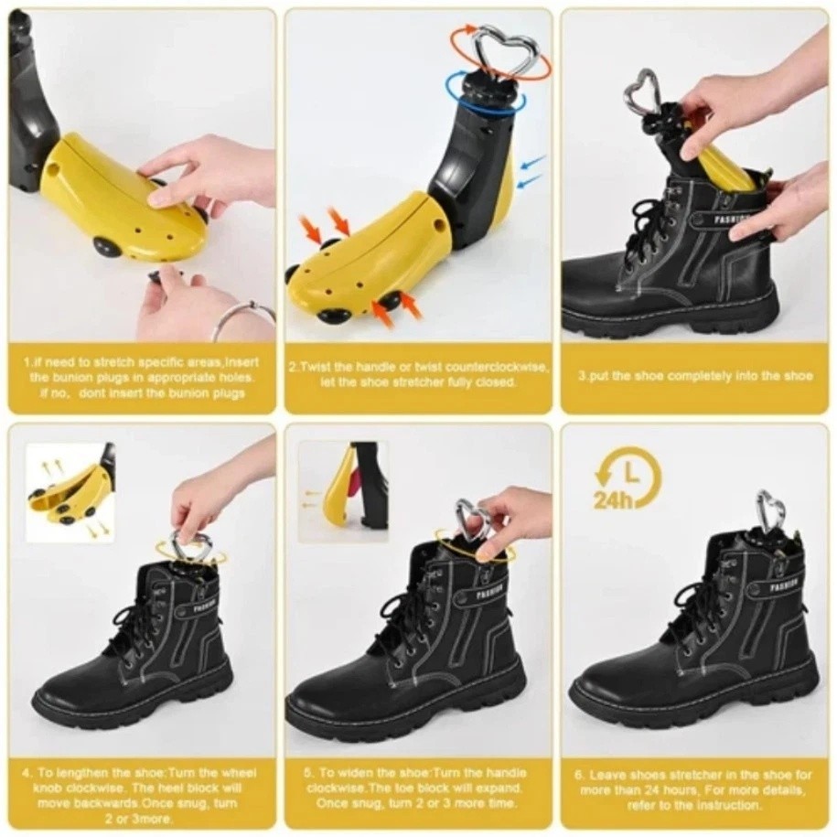 Shoe Stretcher Women Men Professional Boot Stretcher Adjustable Width Length