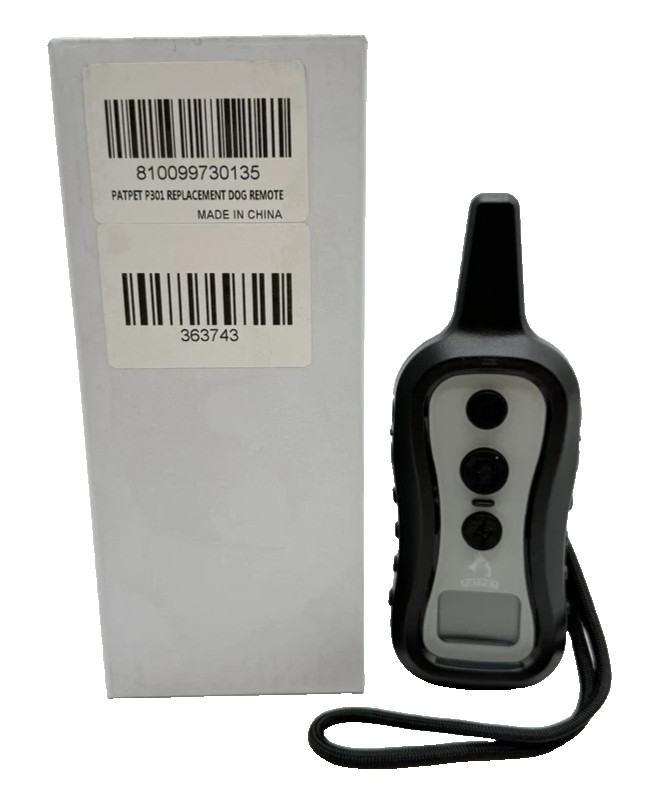 PATPET P-COLLAR P301 Dog Training Replacement Remote Controller NO COLLAR FREE S