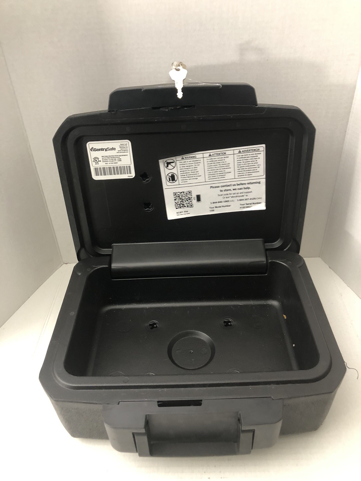 SentrySafe Record Protection Equipment. Document Safe. Keys Included.